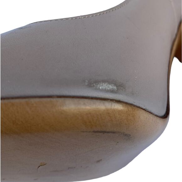 Valentino Garavani 37 Poudre Wavy Leather Pumps - Picture 12 of 13